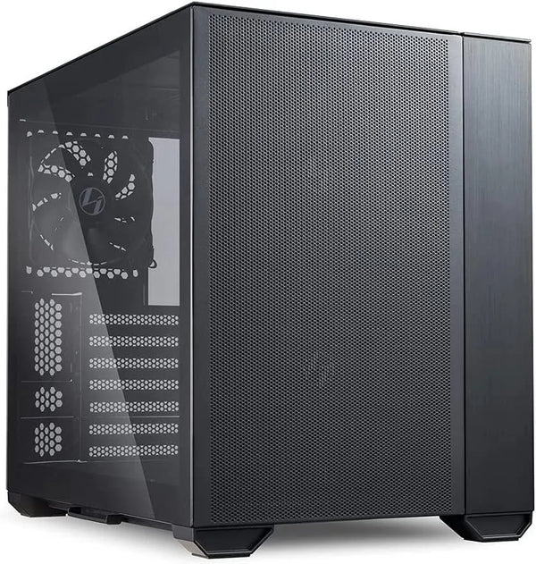 LIAN LI PC-O11 Dynamic Mini Air Black (2x 140mm NON RGB Fans Included + 1x 120mm NON RGB Fans Included) - Anigma
